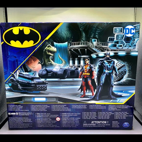 DC Comics Spin Master Batman MotoTank Vehicle 4" Bane & Batman Action Figure NIB - Picture 2 of 6
